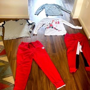 XL boys nike tops and bottoms